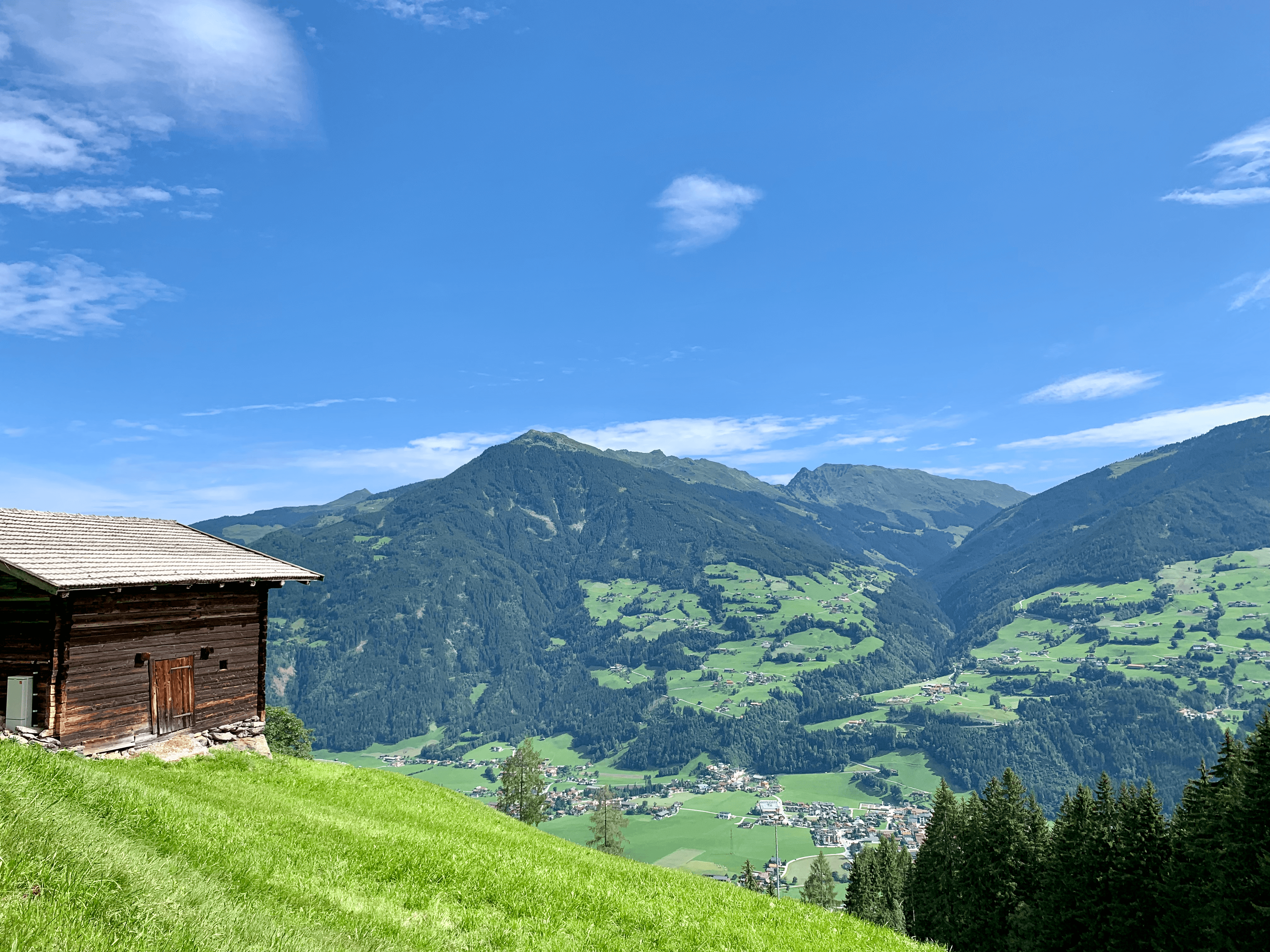 Berglandschaft der Zillertaler Alpen